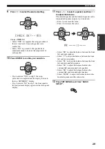 Preview for 33 page of Yamaha RX-V459 - AV Receiver - 6.1 Channel Owner'S Manual