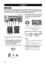 Preview for 34 page of Yamaha RX-V459 - AV Receiver - 6.1 Channel Owner'S Manual