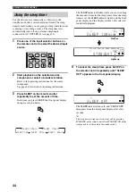 Preview for 38 page of Yamaha RX-V459 - AV Receiver - 6.1 Channel Owner'S Manual