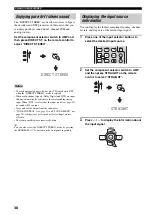 Preview for 42 page of Yamaha RX-V459 - AV Receiver - 6.1 Channel Owner'S Manual