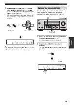 Preview for 53 page of Yamaha RX-V459 - AV Receiver - 6.1 Channel Owner'S Manual