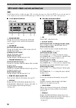 Preview for 56 page of Yamaha RX-V459 - AV Receiver - 6.1 Channel Owner'S Manual