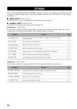 Preview for 78 page of Yamaha RX-V459 - AV Receiver - 6.1 Channel Owner'S Manual