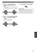 Preview for 81 page of Yamaha RX-V459 - AV Receiver - 6.1 Channel Owner'S Manual