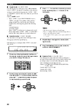 Preview for 86 page of Yamaha RX-V459 - AV Receiver - 6.1 Channel Owner'S Manual