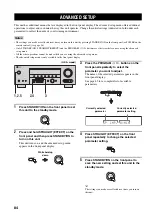 Preview for 88 page of Yamaha RX-V459 - AV Receiver - 6.1 Channel Owner'S Manual