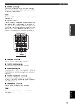 Предварительный просмотр 19 страницы Yamaha RX-V4600 - AV Receiver Owner'S Manual