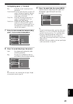 Предварительный просмотр 31 страницы Yamaha RX-V4600 - AV Receiver Owner'S Manual