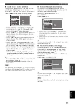 Предварительный просмотр 59 страницы Yamaha RX-V4600 - AV Receiver Owner'S Manual