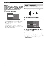 Предварительный просмотр 64 страницы Yamaha RX-V4600 - AV Receiver Owner'S Manual