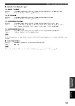 Предварительный просмотр 107 страницы Yamaha RX-V4600 - AV Receiver Owner'S Manual