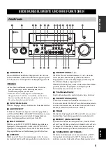 Предварительный просмотр 245 страницы Yamaha RX-V4600 - AV Receiver Owner'S Manual