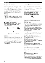 Предварительный просмотр 277 страницы Yamaha RX-V4600 - AV Receiver Owner'S Manual