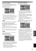 Предварительный просмотр 304 страницы Yamaha RX-V4600 - AV Receiver Owner'S Manual