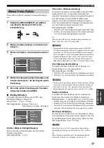 Предварительный просмотр 308 страницы Yamaha RX-V4600 - AV Receiver Owner'S Manual