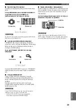 Предварительный просмотр 399 страницы Yamaha RX-V4600 - AV Receiver Owner'S Manual