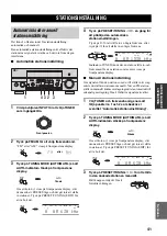 Предварительный просмотр 401 страницы Yamaha RX-V4600 - AV Receiver Owner'S Manual