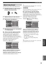 Предварительный просмотр 419 страницы Yamaha RX-V4600 - AV Receiver Owner'S Manual