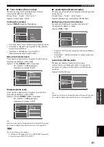 Предварительный просмотр 539 страницы Yamaha RX-V4600 - AV Receiver Owner'S Manual