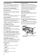 Предварительный просмотр 722 страницы Yamaha RX-V4600 - AV Receiver Owner'S Manual