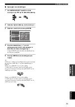 Предварительный просмотр 789 страницы Yamaha RX-V4600 - AV Receiver Owner'S Manual