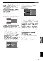 Предварительный просмотр 818 страницы Yamaha RX-V4600 - AV Receiver Owner'S Manual