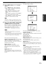 Preview for 27 page of Yamaha RX-V461 - AV Receiver Owner'S Manual