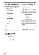 Preview for 28 page of Yamaha RX-V461 - AV Receiver Owner'S Manual