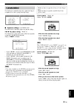 Preview for 53 page of Yamaha RX-V461 - AV Receiver Owner'S Manual