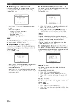 Preview for 60 page of Yamaha RX-V461 - AV Receiver Owner'S Manual