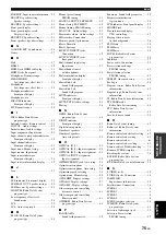 Preview for 77 page of Yamaha RX-V461 - AV Receiver Owner'S Manual