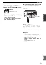 Preview for 103 page of Yamaha RX-V461 - AV Receiver Owner'S Manual