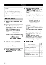 Preview for 112 page of Yamaha RX-V461 - AV Receiver Owner'S Manual