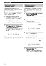 Preview for 122 page of Yamaha RX-V461 - AV Receiver Owner'S Manual