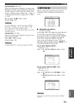 Preview for 135 page of Yamaha RX-V461 - AV Receiver Owner'S Manual