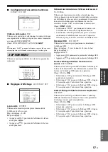 Preview for 137 page of Yamaha RX-V461 - AV Receiver Owner'S Manual