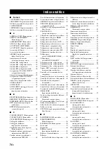 Preview for 232 page of Yamaha RX-V461 - AV Receiver Owner'S Manual