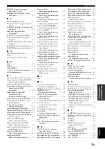 Preview for 233 page of Yamaha RX-V461 - AV Receiver Owner'S Manual