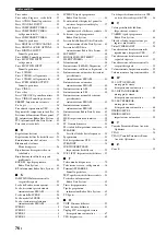 Preview for 234 page of Yamaha RX-V461 - AV Receiver Owner'S Manual