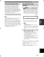 Предварительный просмотр 51 страницы Yamaha RX V463 - AV Receiver Owner'S Manual