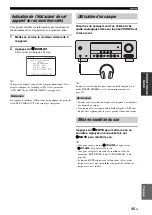 Preview for 125 page of Yamaha RX-V463 Owner'S Manual