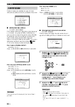 Preview for 152 page of Yamaha RX-V463 Owner'S Manual