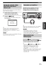 Preview for 213 page of Yamaha RX-V463 Owner'S Manual