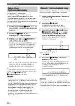 Preview for 222 page of Yamaha RX-V463 Owner'S Manual