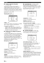 Preview for 238 page of Yamaha RX-V463 Owner'S Manual