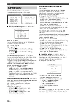 Preview for 242 page of Yamaha RX-V463 Owner'S Manual