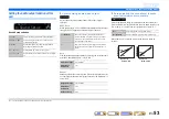 Preview for 53 page of Yamaha RX-V467 Owner'S Manual