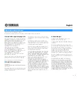 Предварительный просмотр 110 страницы Yamaha RX-V473 Owner'S Manual