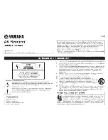 Preview for 140 page of Yamaha RX-V477 Owner'S Manual