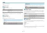 Preview for 93 page of Yamaha RX-V481 Owner'S Manual